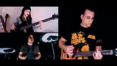 Collab que gravei batera com alguns grandes nomes do metal/rock nacional Feliz Ano Novo!