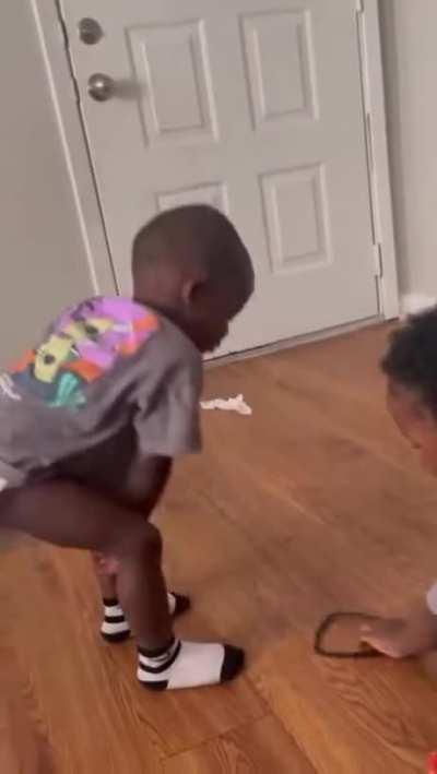 Siblings in their natural habitat.