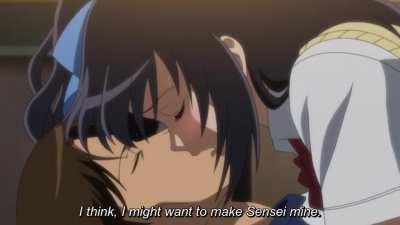 Caught by onee-chan!