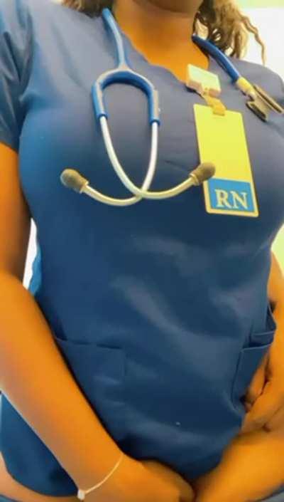 Getting ready for my next patient