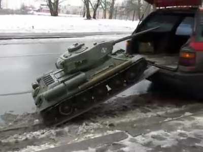 Me driving my ROC into my Cutlass