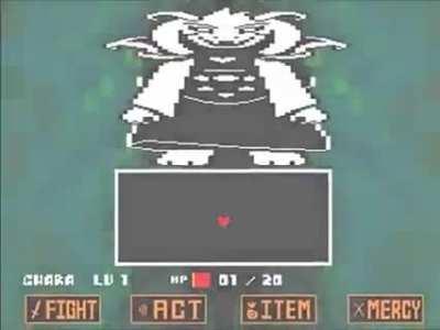 Asriel uses his full power
