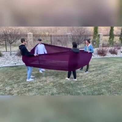 They sent her flyyyyying