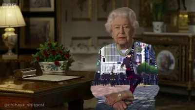 JOKER WHAT ARE YOU DOING ON THE QUEEN OF ENGLAND?!?!