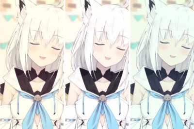 Fubuki sings Good Night Friends, but there's two more of the fox (and they harmonize!)