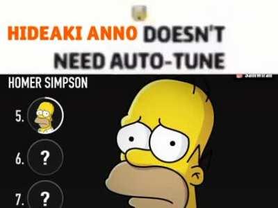 Hideaki Anno doesn't need autotune
