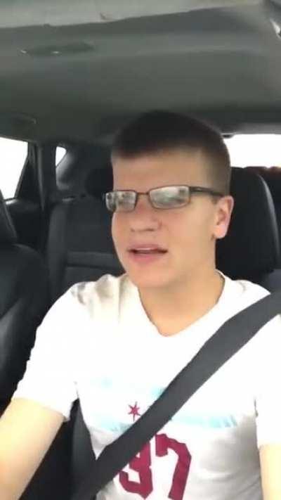 Don't sing and drive