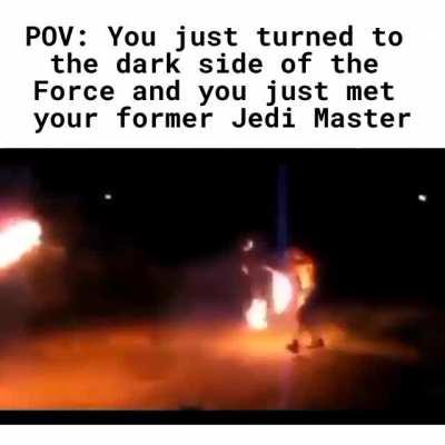 You have became the very thing you swore to destroy!