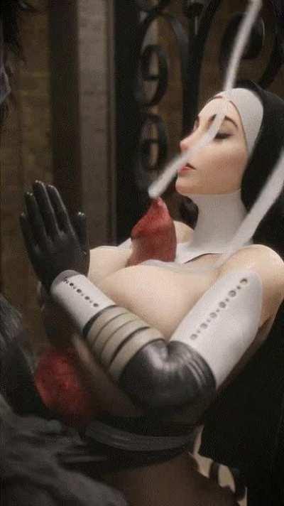 No matter how much she asks for help, she will never be able to resist that werewolf cock (rekin3d)