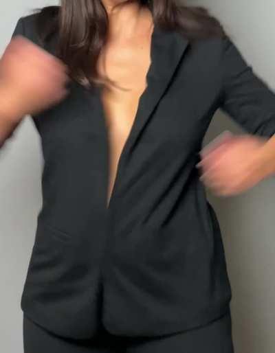 I was filming an audition tape when my jacked moved way more than I wanted.