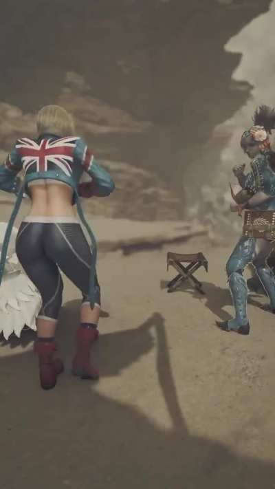 Alma [Monster hunter wilds] in Cammy’s sf6 outfit is a blessing 🙏🏻