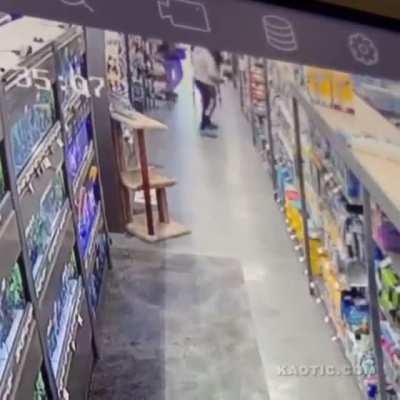 Caught Smelling Girl's Asses at Pet Store