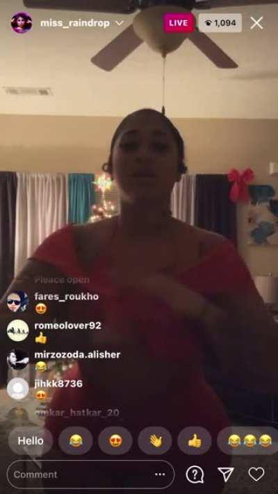IG live Dancing Red fit