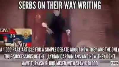 I believe in Balkan equality, equally shitting on everyone