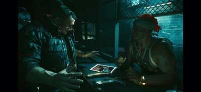 Really love this montage, some serious foreshadowing going on here. Also Corpo V looks badass