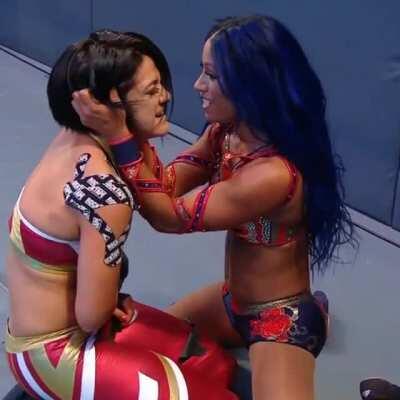 Getting close to Bayley