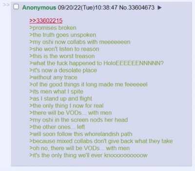 sounds like a (You) problem