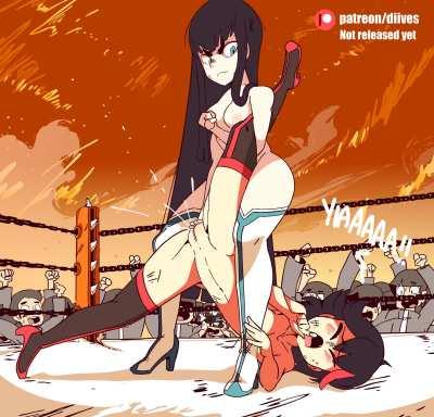 Satsuki Wrestling Ryiko (Diives) [kill la kill]