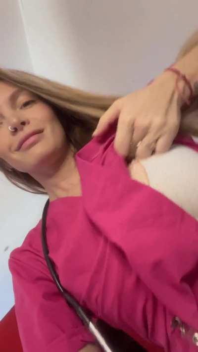 Heard coworkers say I'm too flat for a nurse.. were they right?				