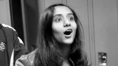 We made a bunch of JoJo references for our school film