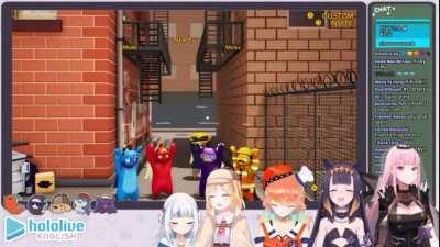 LMAO Kiara just kill her before the game started! Excuse her rudeness, she is a good bird (source: 3º collab in ina’s channel  