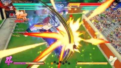 UI Goku has a 1-Frame Reset 2-Touch that kills. Solo.