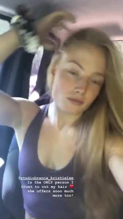 Amateur MMA fighter Izzie Robinson