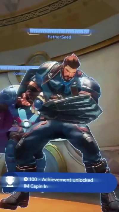 Unbeatable Captain America tech. Even players like JapaneseCurry use this tech to DOMINATE games as Captain America.