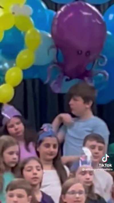 that balloon was straight up hostile