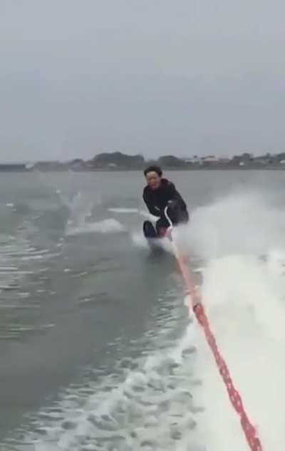 Fish goes straight for the nuts