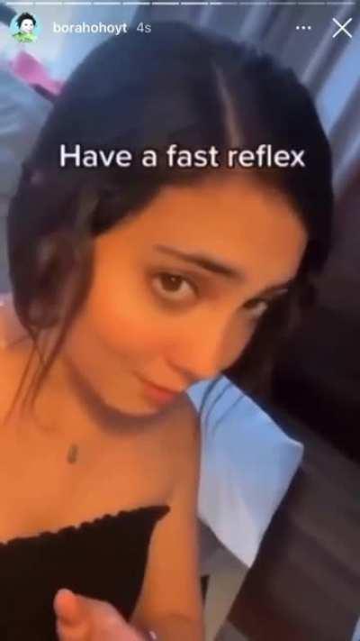 Boys got fast reflexes