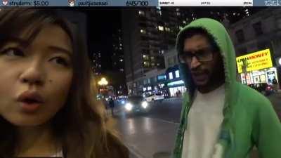 How to not flirt with a stranger.