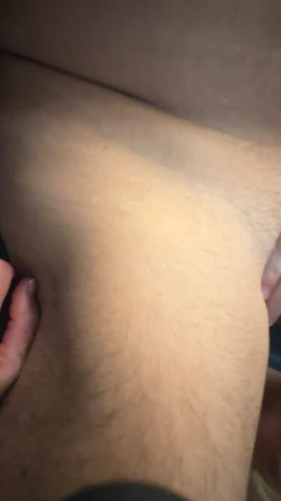 He was feeding me his friends cock, but couldn’t resist tasting it himself