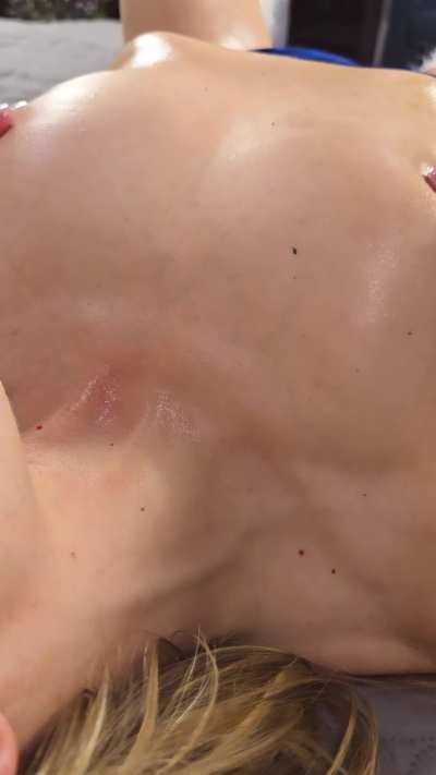 my suit got so oily that night