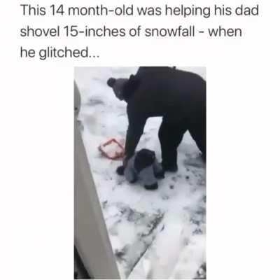 He went into another dimension