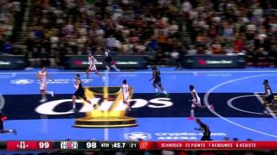 [Highlight] The James Harden-Ivica Zubac connection results in a dunk and the Clippers take the lead!