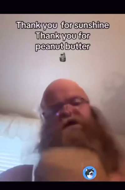 Thank you for peanut butter