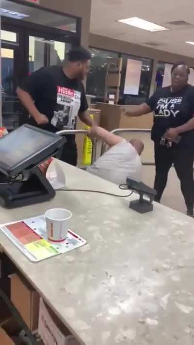 Walked in for a whopper, might walk out with a whooping.