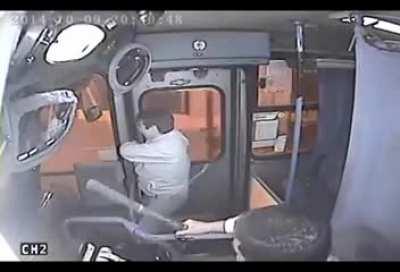 To steal from a Bus with a chad driver