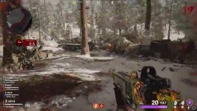 If you make a gamemode where you have to kill enemies to stay alive -maybe make sure there are enemies for the player to kill? idk just an idea, Treyarch. I'm sure I'm not the only one that has died this way several times!