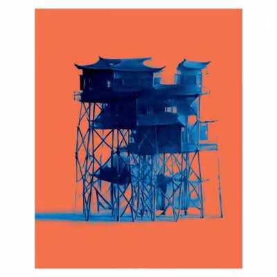 I trained an AI GAN with my procedurally generated series 'The Shape of a Space', and used touch to create a real time generative & audio reactive artwork.