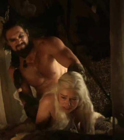 Emilia Clarke in Game of Thrones