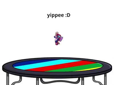 god i love trampolining