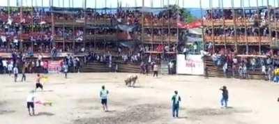 Bullring Collapses, Happened in Colombia