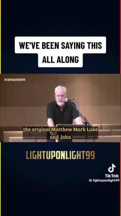 Why would anyone believe in a book Which you are not even sure is finished