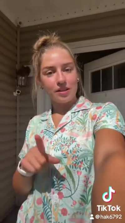 Allie in cute PJs