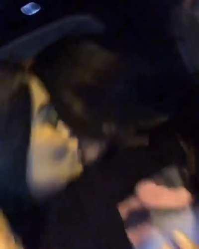 Alexis Kissing in the car