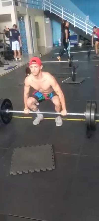 Paralyzed at the gym