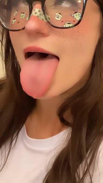 Would you let a shy nerdy girl drool on you?