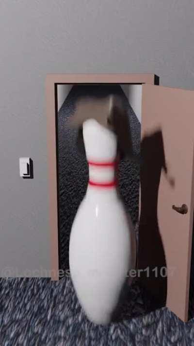 Made another bowling alley screen thing, I’m having a lot of fun with these!